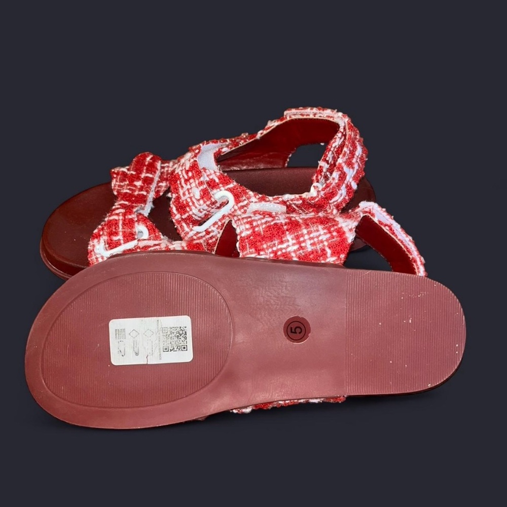 ASOS Red Sandals - Picture 3 of 3